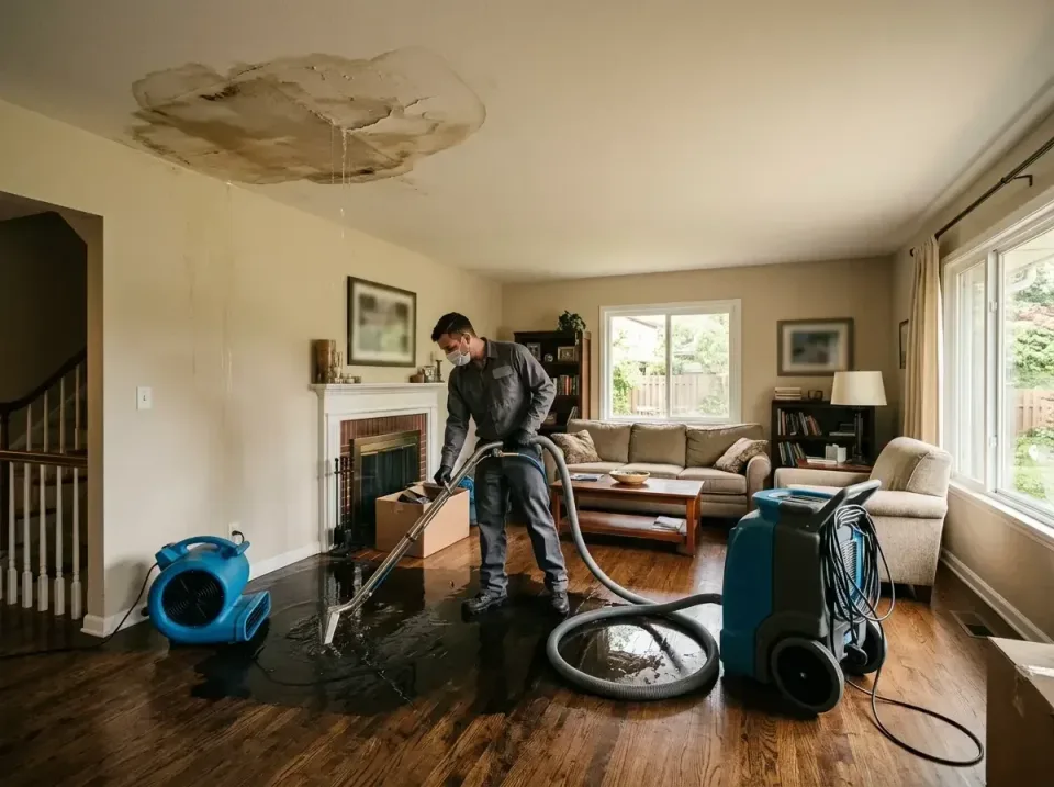 attic-pipe-burst-ceiling-drip-008 — frequently asked questions, Water Damage Restoration & Carpet Care in Pocomoke City, MD